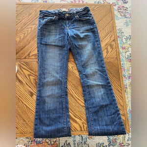 Paige Laurel Canyon Low Rise Bootcut Jeans, size 27